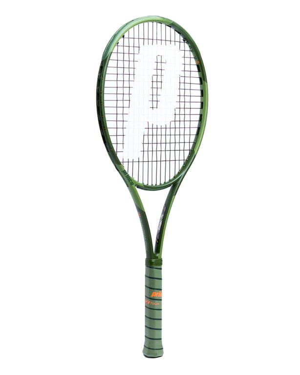 Prince Tennis Racket Phantom O3 100X TeXtreme Zylon 100in/310g/Tournament 2025 green - unstrung -